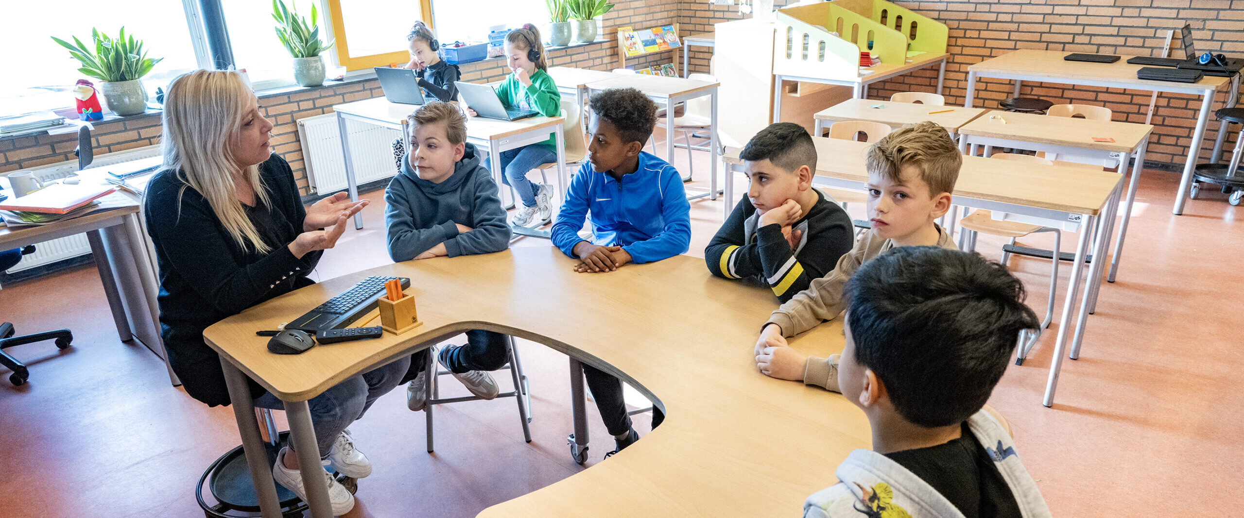In de klas bij De Duinpieper